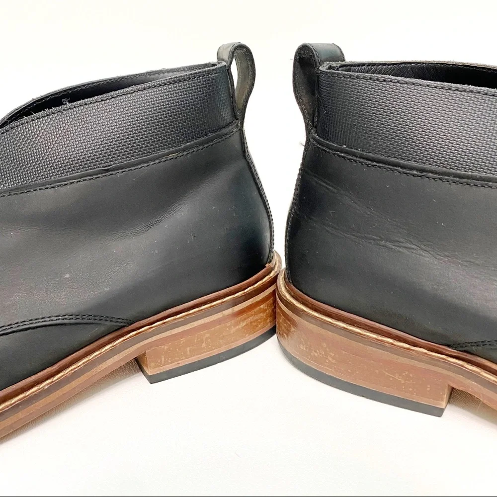 cole haan | colton winter chukka black leather 8.5